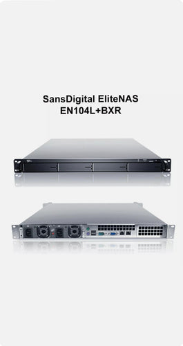 Sans Digital EliteNAS SAN/NAS Xeon Server Storage System ELITENAS EN 104L+BXR