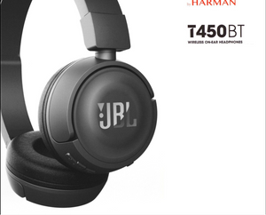 NEW JBL Tune 450BT Wireless Bluetooth On Ear Headphones with Mic Black